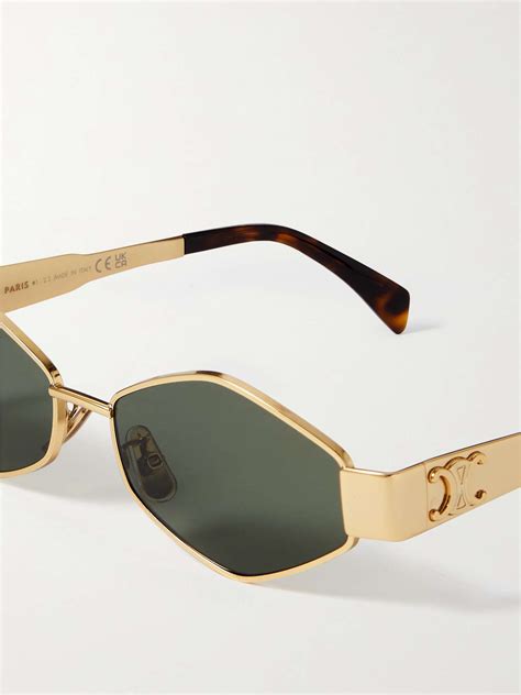 CELINE EYEWEAR Triomphe hexagon